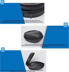 Headphone Carrying Case for Universal Oversized (Black)
