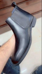 Mens Casual Synthetic Boots