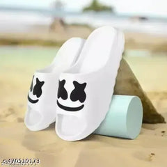 White Smiley Slides